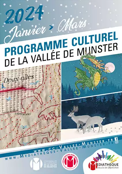 Vallée de Munster programme culturel de janvier à mars 2024